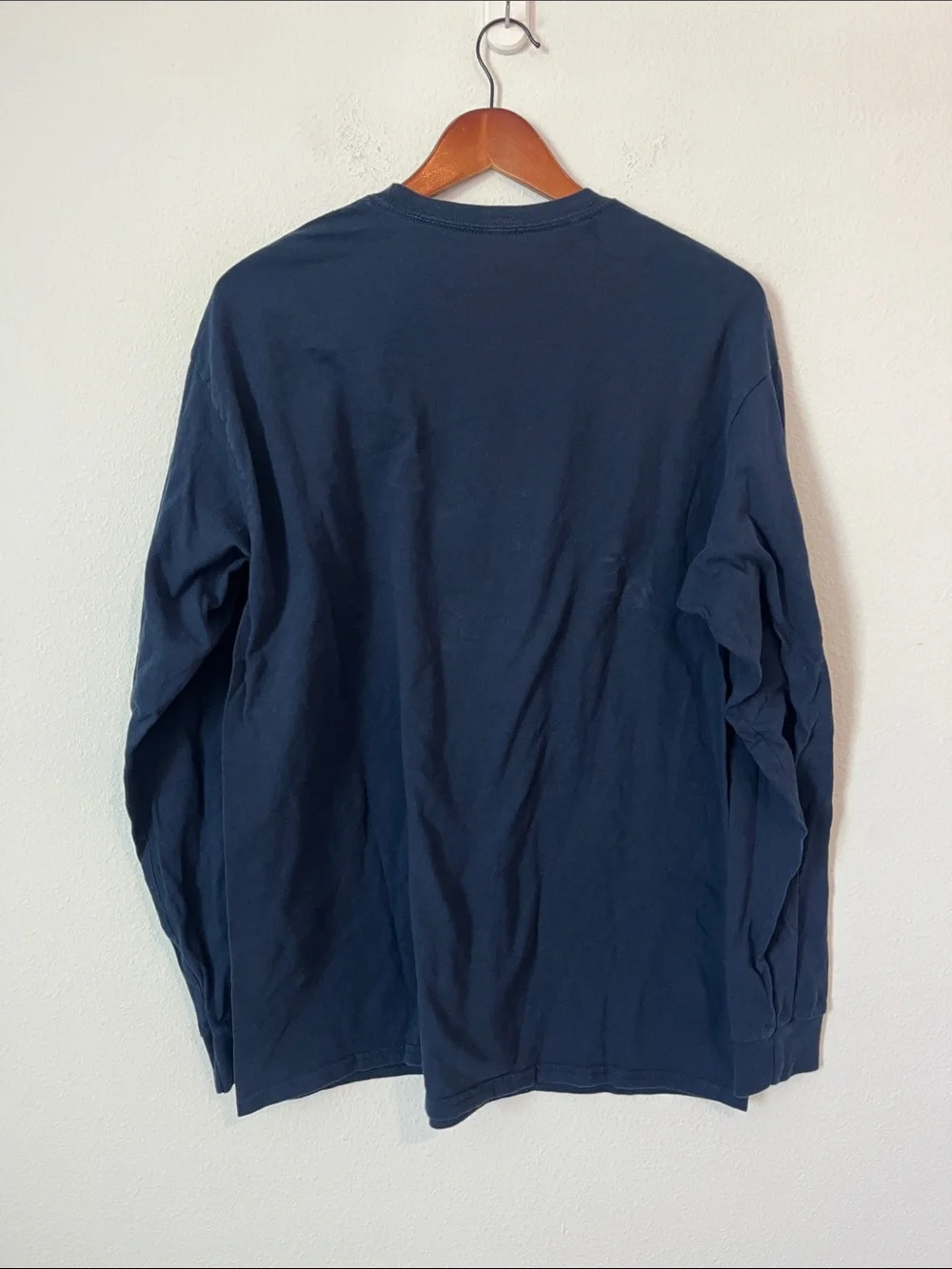 ADIDAS NBA Memphis Grizzlies Blue Long Sleeve T-Shirt